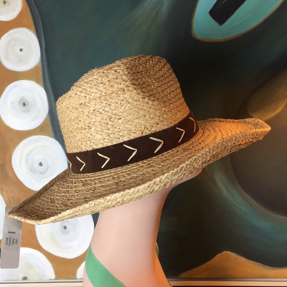 Raffia Cowboy Hat - Picture 3 of 7